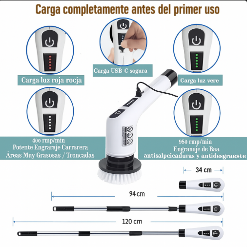 Cepillo con cabezal especializado