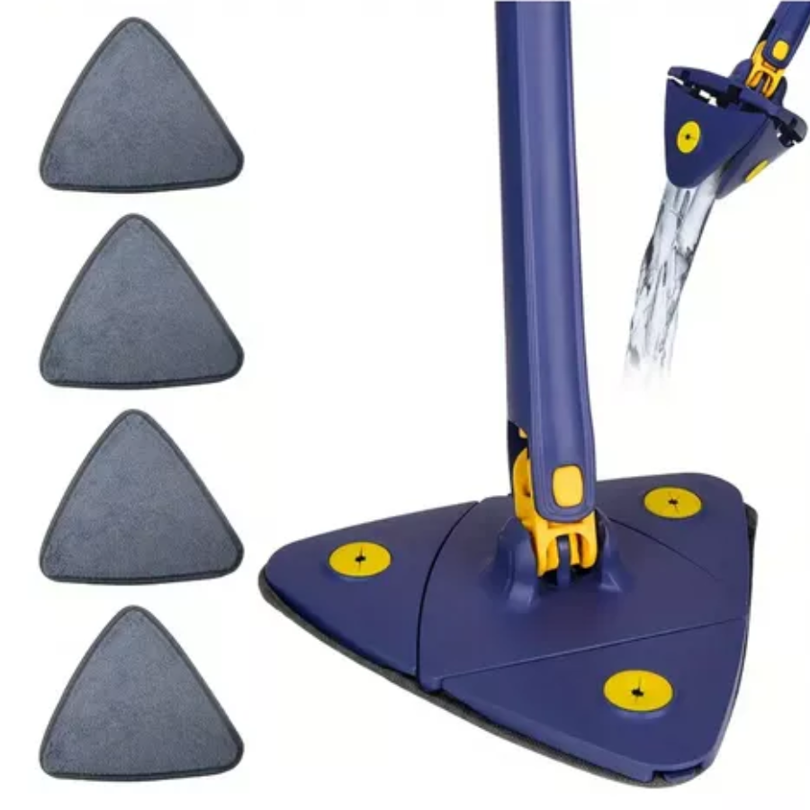 Juego de recambios triangulares de microfibra incluidos